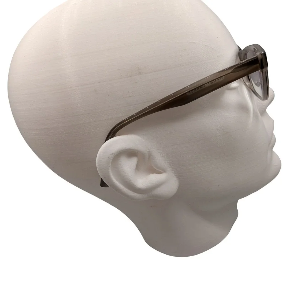 Warby Parker Translucent Taupe Rectangular Glasses